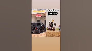 Thar Vs tractor attitude  status jay Mata Di 🙏 #shorts #thar #tharlover #tractor #jaat #jaatpower