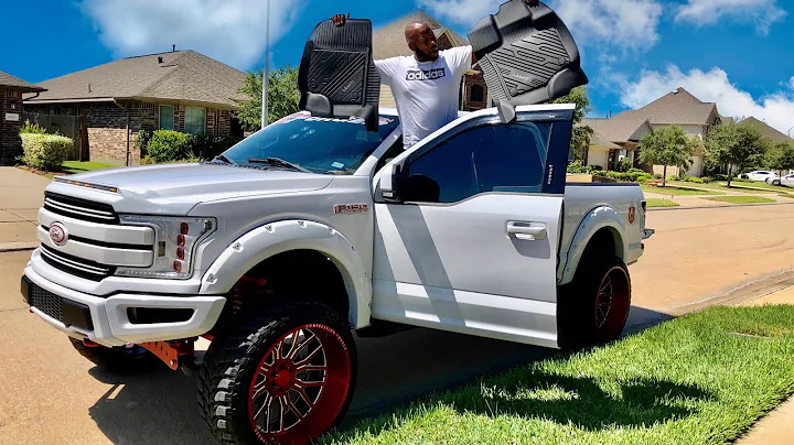 UPGRADED MY SUPERCHARGED FORD F150 INTERIOR WITH LASFIT FLOOR MATS