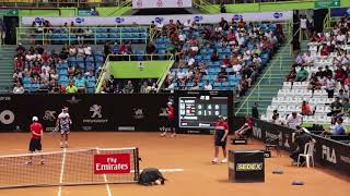 Court Level Fabio Fognini vs Nicolas Jarry Final Brasil Open 2018 ATP 250