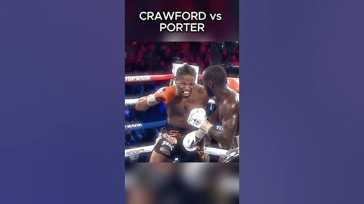 Terence Crawford PROVES He's Better Than Porter in This Epic Fight