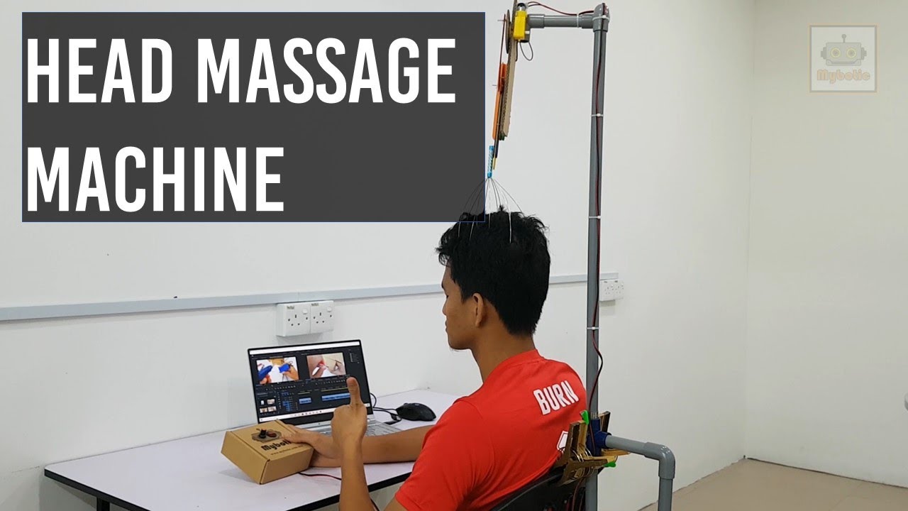 How to make DIY Head Massager Machine Without Arduino Code, Low Cost
