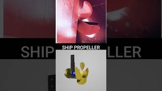 Ship Propeller 3D Working Animation #Shorts