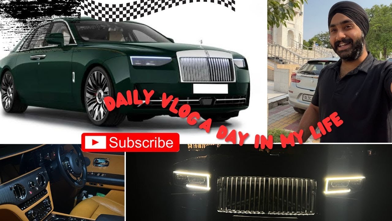 ROLLS ROYCE ME BAITHE FIRST TIME / AUR GYE GURUDWARA #vlog47