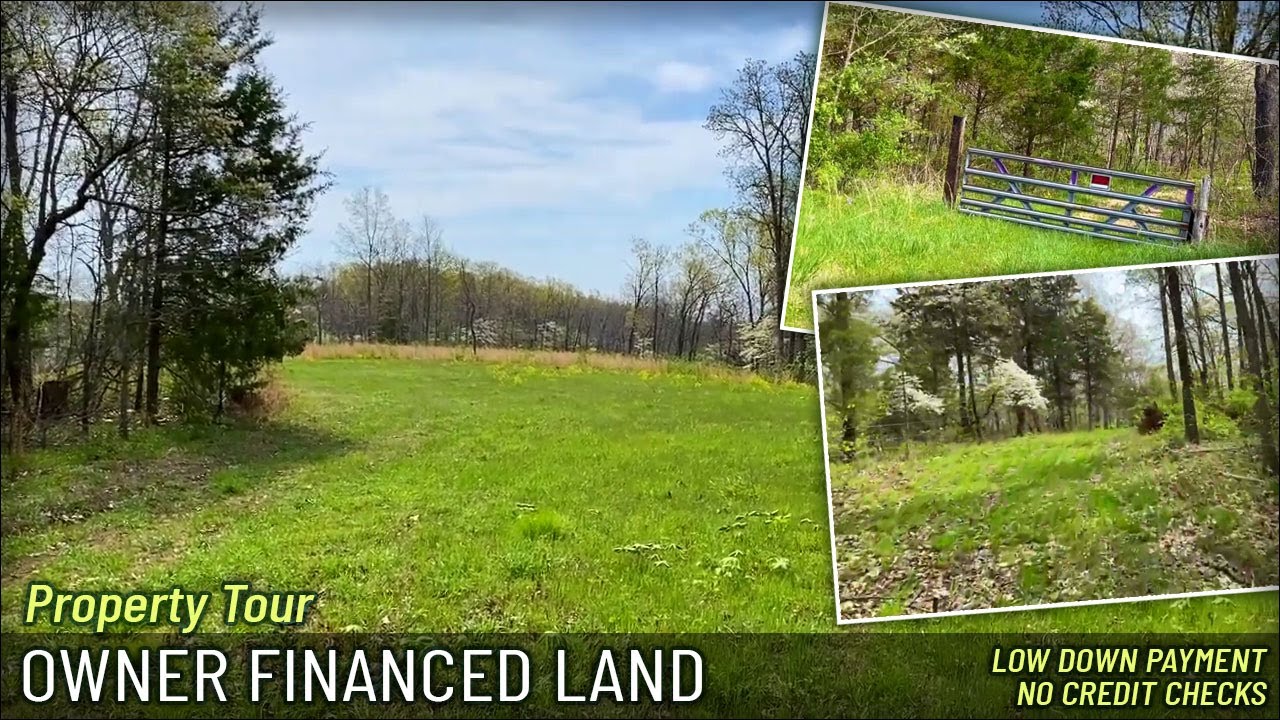 Ground Video Owner Financed Land 27 Acres with Creek SW of St Louis