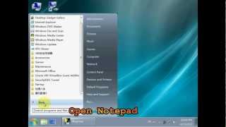 My easy way of setting up a vpn connection on windows 7. main steps:
1. open notepad and save an empty file as vpn.txt. 2. rename the name
from vpn.txt ...