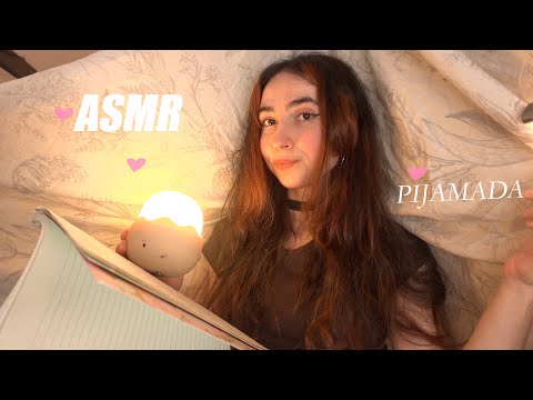 ASMR 🍰🌙 Te hablo con VOZ SUAVE y SUSURROS Hasta que TE DUERMAS