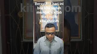 #bersyukur hari ini membacakan isi kitab suci #bahasaindonesia #alkitabtb #mazmur103:13