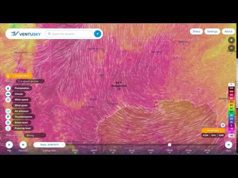 Ventusky Weather Map