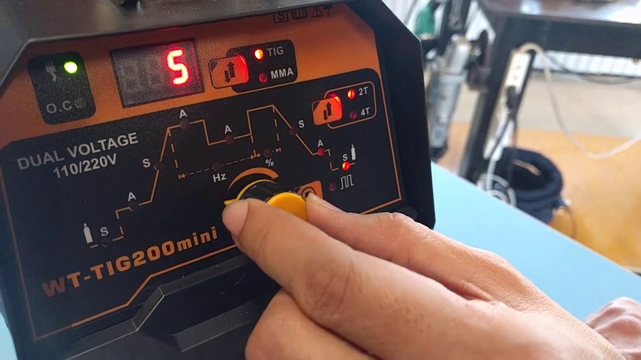 WT-TIG200 TIG溶接機　MINI TIG溶接機WT-TIG200miniの動画（使用方法等） | ウエルドツール【溶接