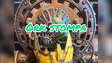 Ork stompa kitbash scratchbuild