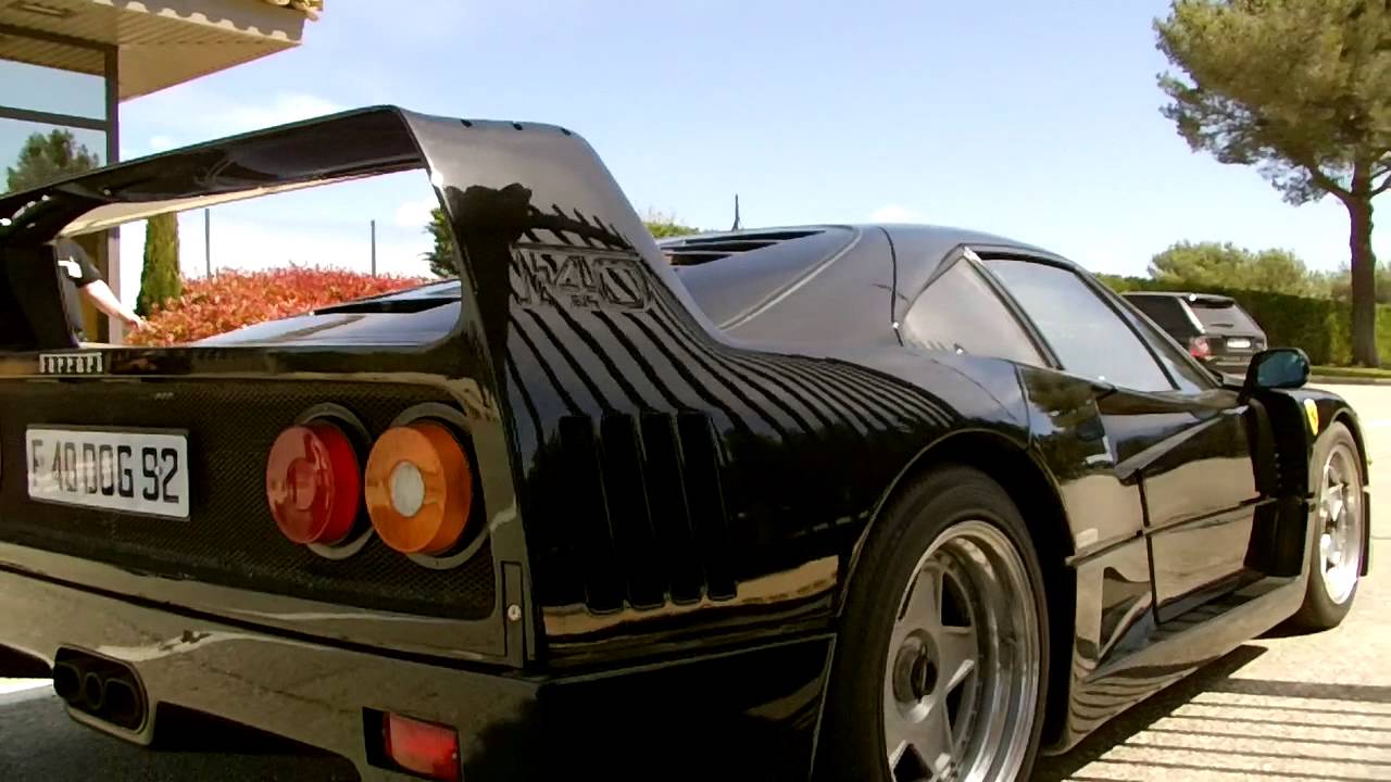 Ferrari f40 black
