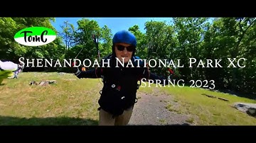 2023 Spring TomC Paragliding -  Shenandoah National Park  XC