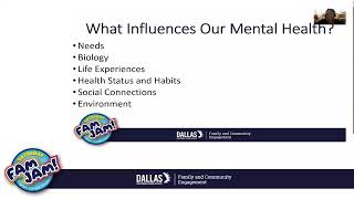 E3 Virtual Fam Jam   Southeast   Mental Health   3 8 2022