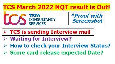 TCS is sending Interview mail | Waiting for Interview mail? | How to check Interview mail status?