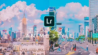 Anime Style Preset | Free Lightroom Mobile Preset (DNG)