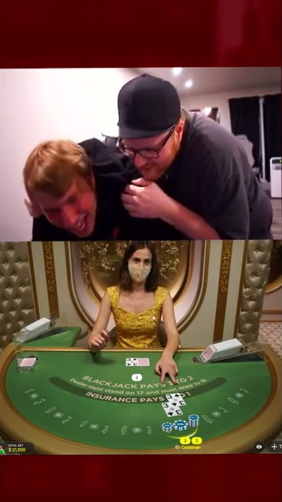 My biggest blackjack win ever!