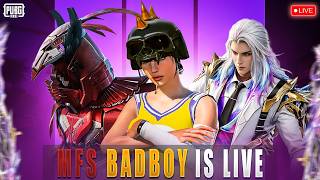 LIVE 🔥 MFS BADBOY Full Rush ⚡ Intense Rank Push &amp; Last Zone Fight 😱 | PUBG Mobile