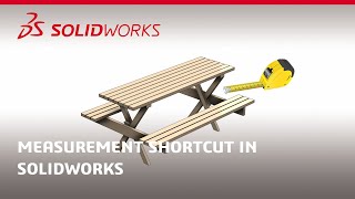 Measurement Shortcut in SOLIDWORKS by SOLIDWORKS 1,802 views 4 weeks ago 2 minutes, 13 seconds