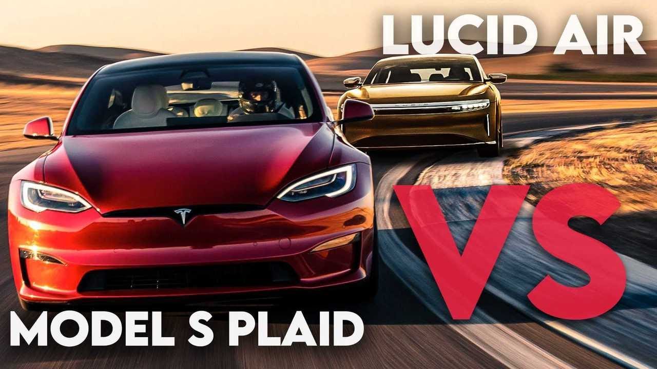 Tesla Model S Plaid vs Lucid Air: The Future of Luxury EVs - YouTube
