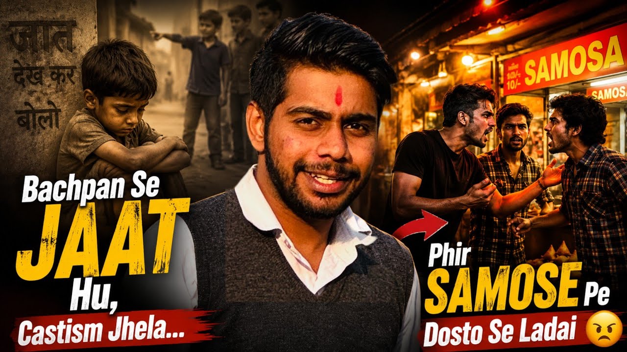 Bachpan Se JAAT Hu, Castism Jhela || Phir Samose khate hui Dosto m Ladai 😤