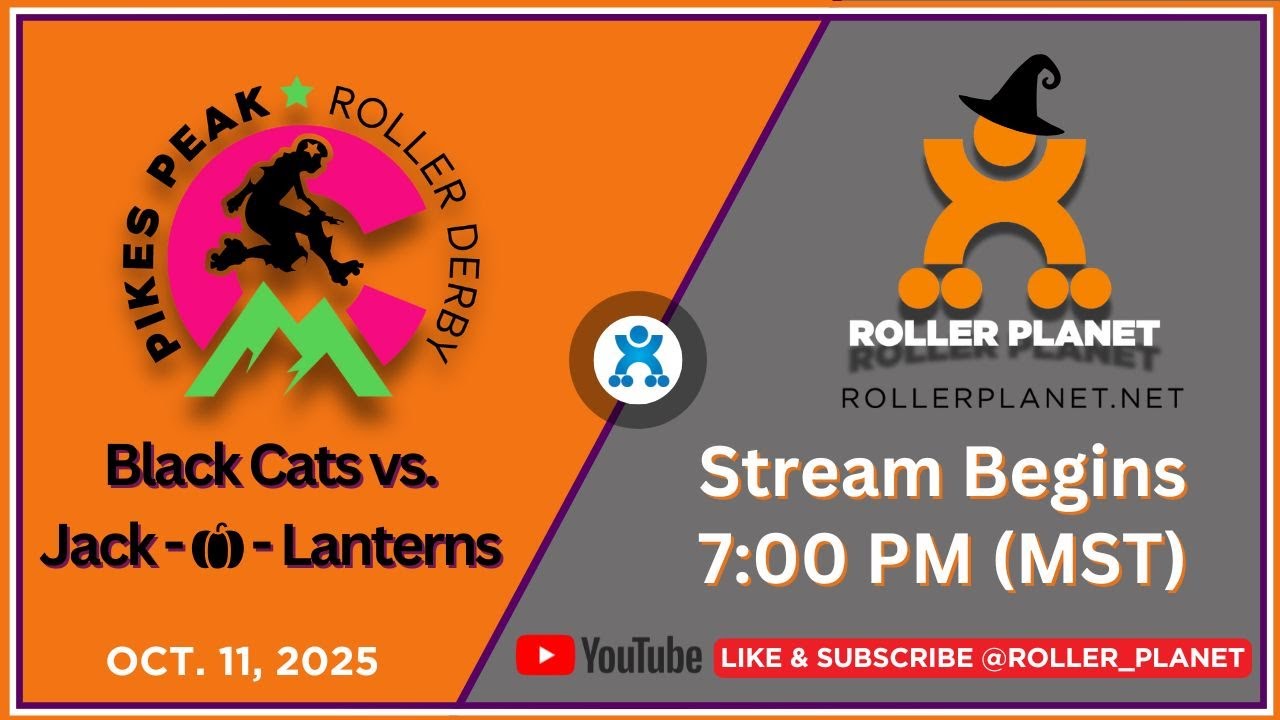 Pikes Peak Roller Derby: Black Cats vs. Jack-🎃-Lanterns