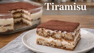 Tiramisu Tarifi İtalyan Usulü Lezzetli Tatlı