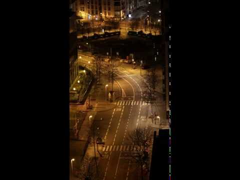 Empty streets of