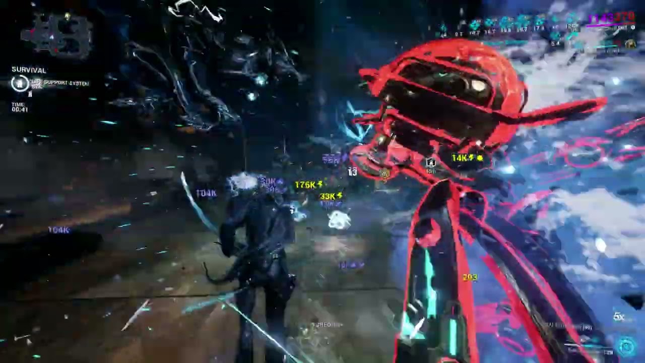 Warframe  - MAD EXCALIBUR BERSERKER BUILD