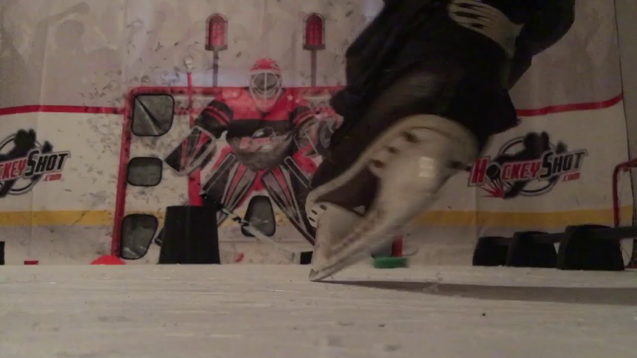 Hockey Drills for synthetic ice tiles YouTube