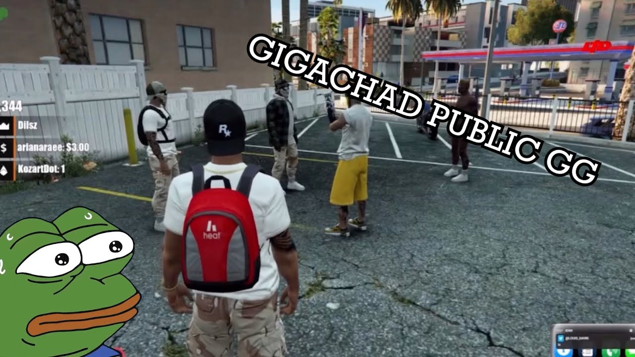 Ming being a Giga Chad - public gg vs vagos war (GTA RP Public Nopixel)
