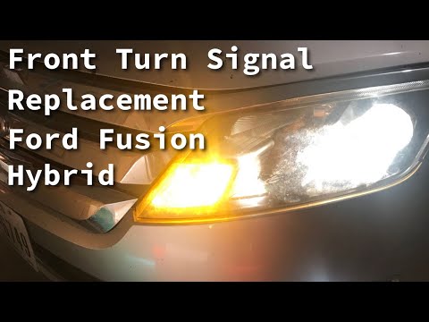 2012 Ford Fusion Hybrid  Front Left Front Turn Signal  Replacement