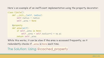 Efficiently Initialize Object Attributes on First Access with @ cached_property in Python