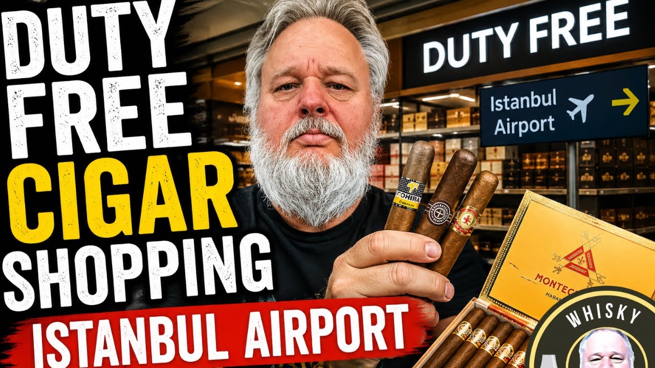 Duty free cigar shopping Istanbul Airport 2026