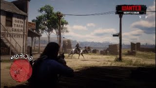 Red Dead Redemption 2 Blackwater Massacre +$1,500 Bounty Escape