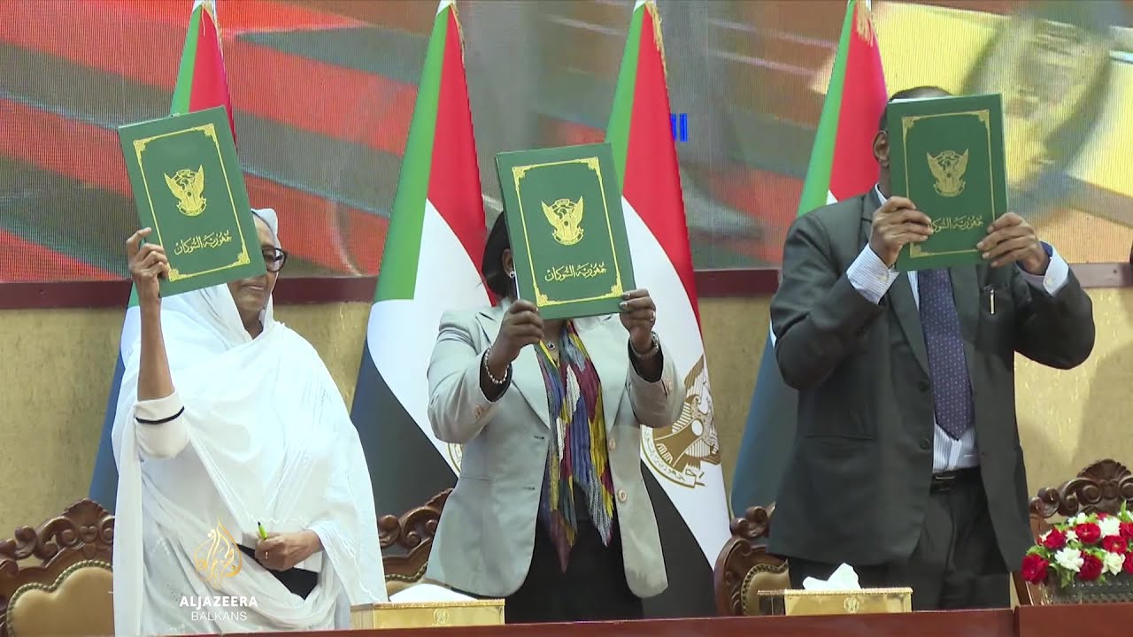 احتجاجات ضد اتفاق بين الجماعات العسكرية والمدنية في السودان