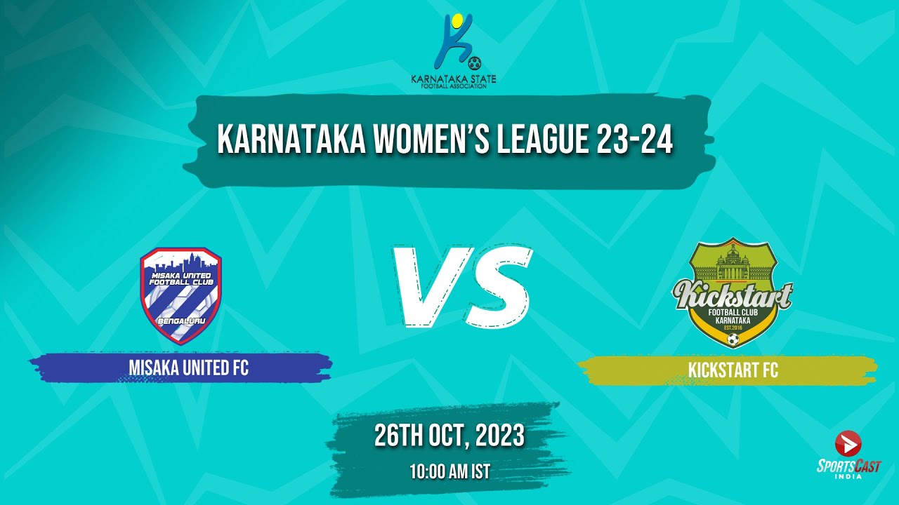 MISAKA UNITED FC VS KICKSTART FC MATCH 36 KARNATAKA WOMEN’S LEAGUE