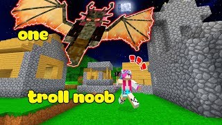 ONE CHẾ TẠO THÀNH CÔNG BỘ GIÁP VUA MA CÀ RỒNG TROLL NOOB YETI CỰC VUI TRONG MINECRAFT