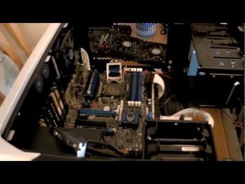 Intel i7 3770k & DZ77GA-70K Motherboard Install - YouTube