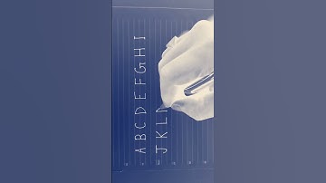 AtoZ in Capital Letters Handwriting Shorts #shorts #youtubeshorts #calligraphy #handwriting