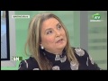 Elvira Roca entrevistada en AndaluciaTv por Jesús Vigorra