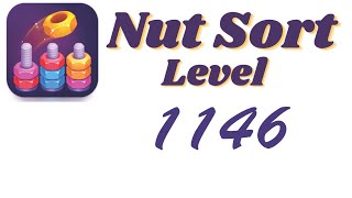 Nut Sort Level 1146 Walkthrough | Nuts — Color Sort 1146 solution