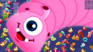 Worms Zone io 🐍 New Version 2023 ( Worm Hunt ) screenshot 2