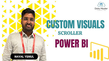 4.2.2 Custom Visuals | Scroller | Power BI for Everyone