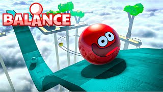 BALANCE ⚽ Roblox Ball Balancing Game | Going Balls | No Commentary | No Copyright Gameplay | 4 screenshot 5