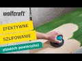 Wysoko wydajny okrągły uchwyt do szybkiego szlifowania | wolfcraft