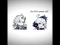 I see them as siblings not lovers! #genshinimpact #neuvillette #furina