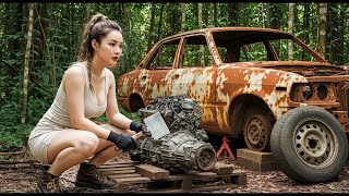 20 Years Abandoned… You Won’t Believe What I Found Inside!Can I Bring This Forgotten Car Back to 