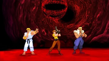 Marvel VS Capcom 2 - Jill/Charlie/Ken - Expert Difficulty Playthrough