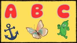 A for Anchor Z for Zipper Exciting ABC Alphabet for Kids