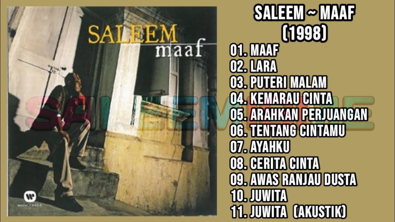 SALEEM   MAAF 1998 FULL ALBUM
